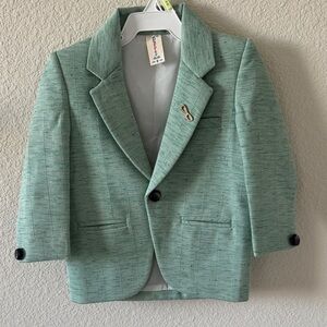 Stylish Green Kids Blazer